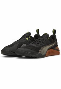 Puma FUSE 3.0 - Zapatillas de entrenamiento - black teak lime pow