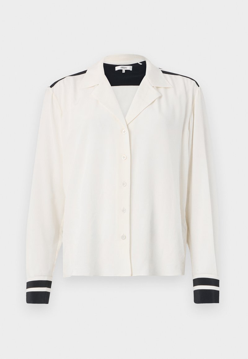 FRAME Overhemdblouse crème FRAME Overhemdblouse crème