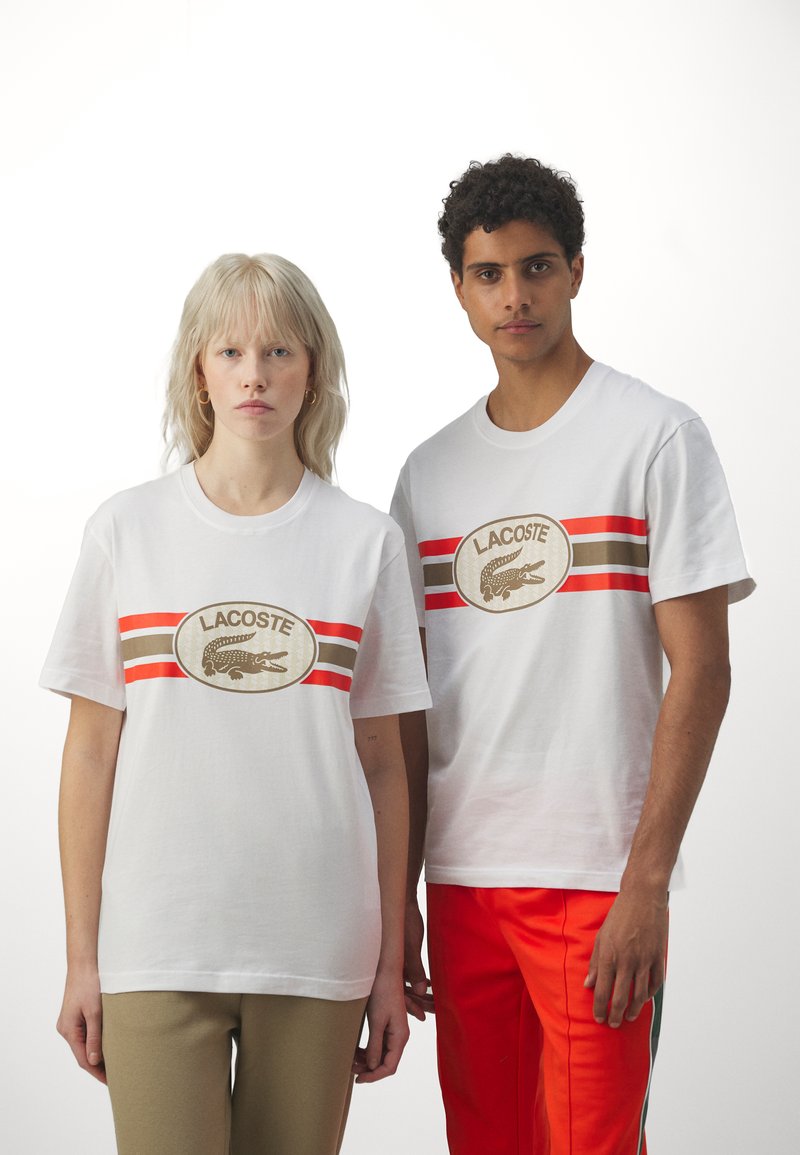 t shirt violet lacoste