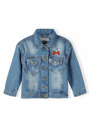 COLLAR LONG SLEEVE - Spijkerjas - blue denim