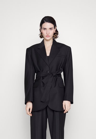 Materiel MENSWEAR BELTED - Žakete - black