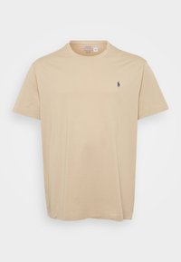 JERSEY CREWNECK T-SHIRT - Paprasti marškinėliai - coastal beige