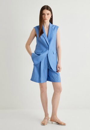 HIGH WAIST  - Shorts - blue