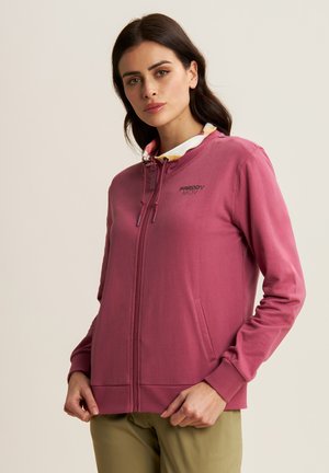 Freddy CON DETTAGLI - Sudadera con cremallera - purple zebraanimaliermulticolo