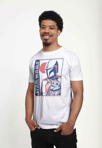 Star Wars STAR WARS: THE MANDALORIAN CHILDS WAY UNISEX - T-shirt z nadrukiem