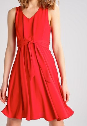 Louche Cocktailjurk - red