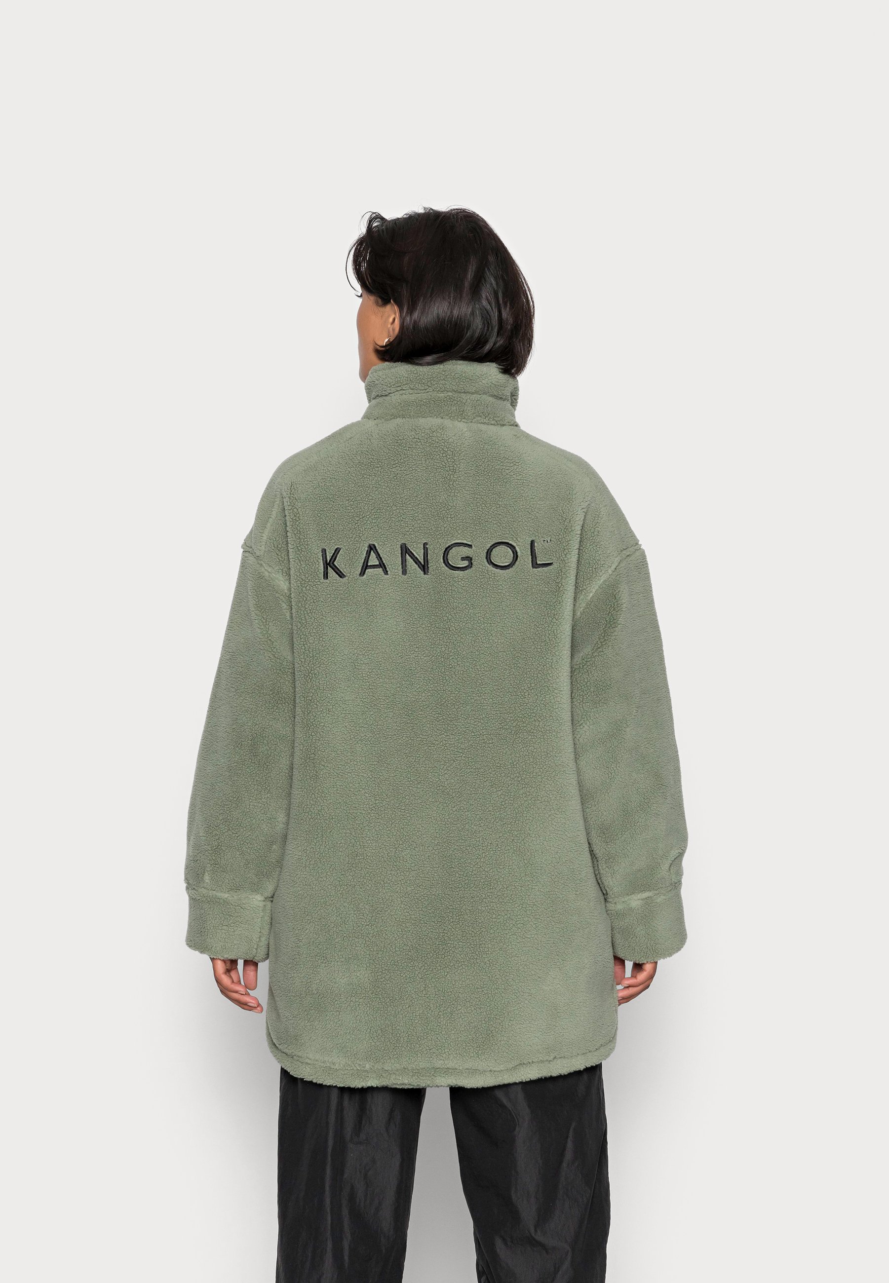 Kangol LAMBETH JACKET - Abrigo de invierno - oill green/verde - Zalando.es