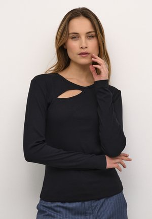 KACARNA PANA  - Long sleeved top - black deep