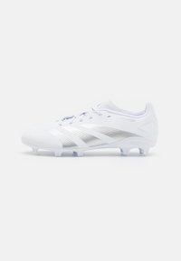 adidas Performance - PREDATOR LEAGUE FG UNISEX - Tekonurmikengät - footwear white/silver metallic Pienoiskuva 1