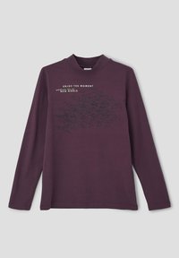s.Oliver MIT STEHKRAGEN - Langarmshirt - lila
