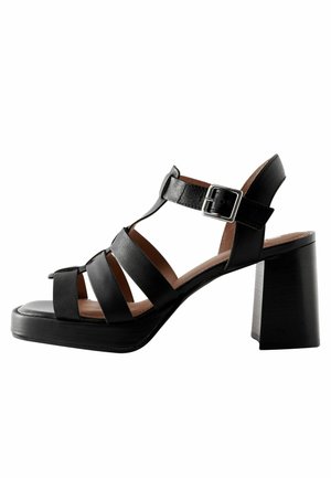 Next FOREVER COMFORT FISHERMAN   - REGULAR FIT - Aukštakulniai sandalai - black