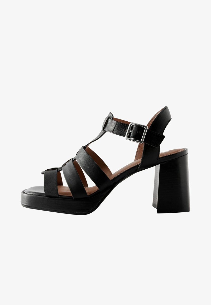 Next FOREVER COMFORT FISHERMAN - REGULAR FIT - Kõrge kontsaga sandaalid - black