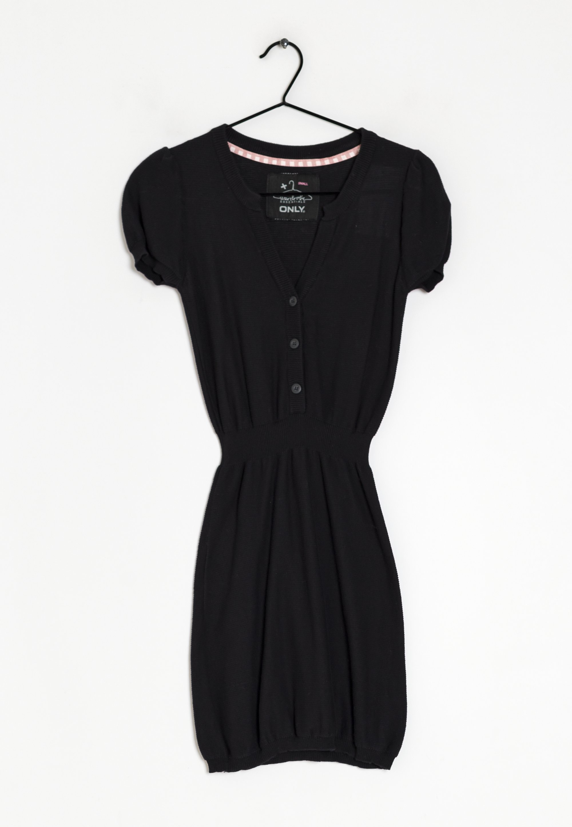 ONLY Gebreide jurk black/zwart (Pre-owned) - Main Image