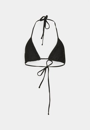 Frankies Bikinis CAMILLA EYELET - Gornji dio bikinija - black