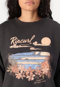 Rip Curl WAVE GLIDERS RELAXED CREW - Φούτερ - washed black
