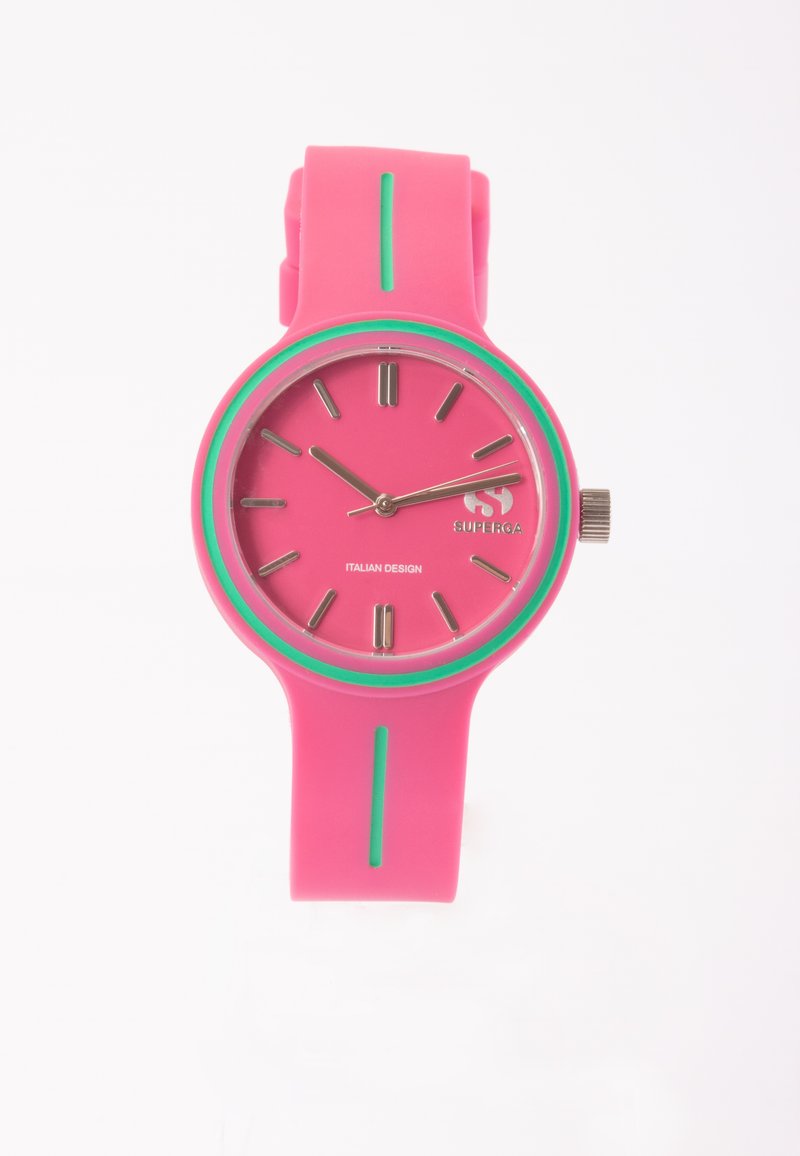 Superga Reloj - fuxia