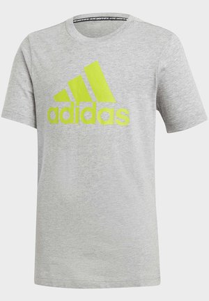 MUST HAVES BADGE OF SPORT T-SHIRT - Triko s potiskem - grey