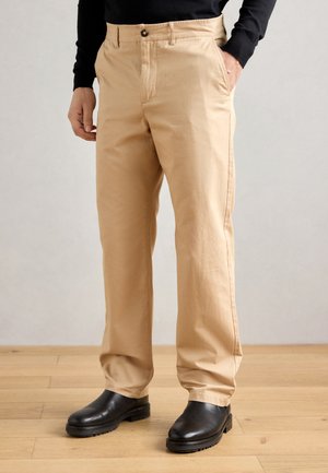 Scotch & Soda CLARKE STRAIGHT FIT - Chinos - soft camel