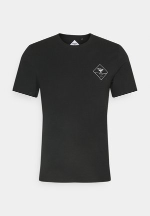 BOX LOGO TEE - Print T-shirt - black