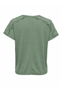 ONLY NORMAL GESCHNITTEN  - Camiseta estampada - hedge green