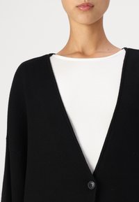Object OBJREYNARD V NECK  - Gilet - black