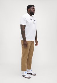 Tommy Hilfiger SCRIPT LOGO TEE - T-shirts print - white