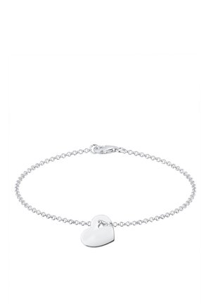 HEART - Armband - silberfarben