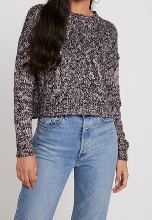 Strickpullover - black