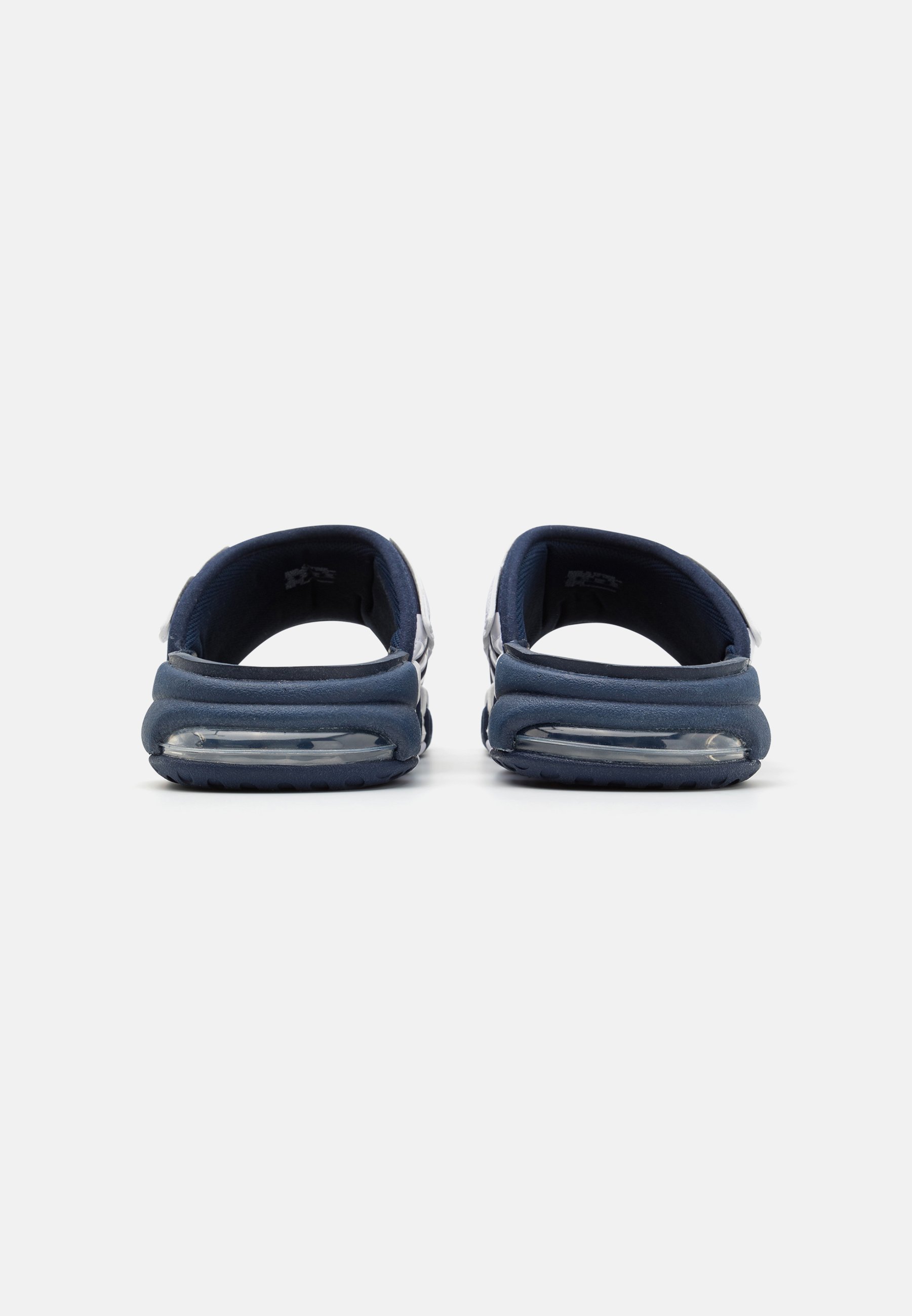 【たぁ】NIKE AIR MORE UPTEMPO SLIDE ネイビー Nike Sportswear AIR MORE UPTEMPO - Mules - midnight navy