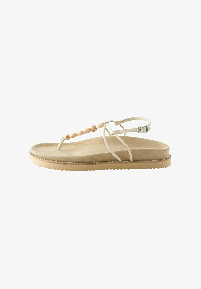 Next FOREVER COMFORT BEADED TOE POST - REGULAR FIT - Sandaler m/ tåsplit - neutral