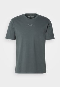 SHORT SLEEVE LOGO PRINT - Paprasti marškinėliai - mangrove