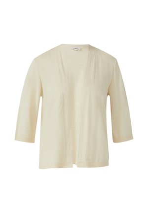 s.Oliver MET 3/4-MOUWEN - Cardigan - natur