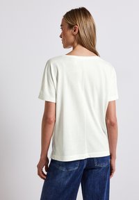 Street One MIT PRINT - Print T-shirt - weiß