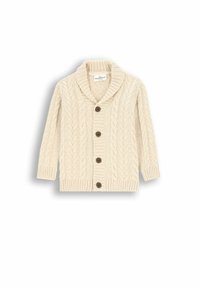 Coccodrillo SWETER ROZPINANY beżowy