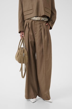 SCHANY PANTS - Bukse - ermine