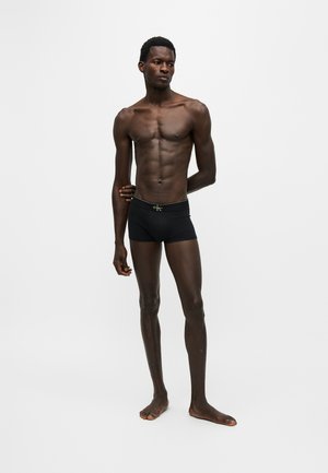 Calvin Klein Underwear, GRAPHIC MONOGRAM 3 PACK - Kitsad bokserid - granite gray/poseidon blue/iguana