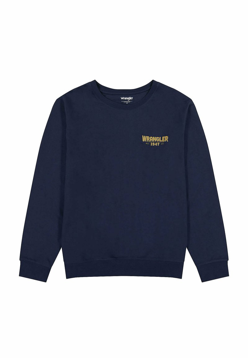 Wrangler Sweater blauw Wrangler Sweater blauw