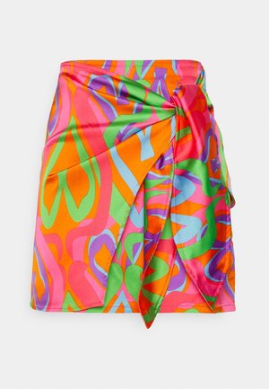 Gonna a campana - multi-coloured
