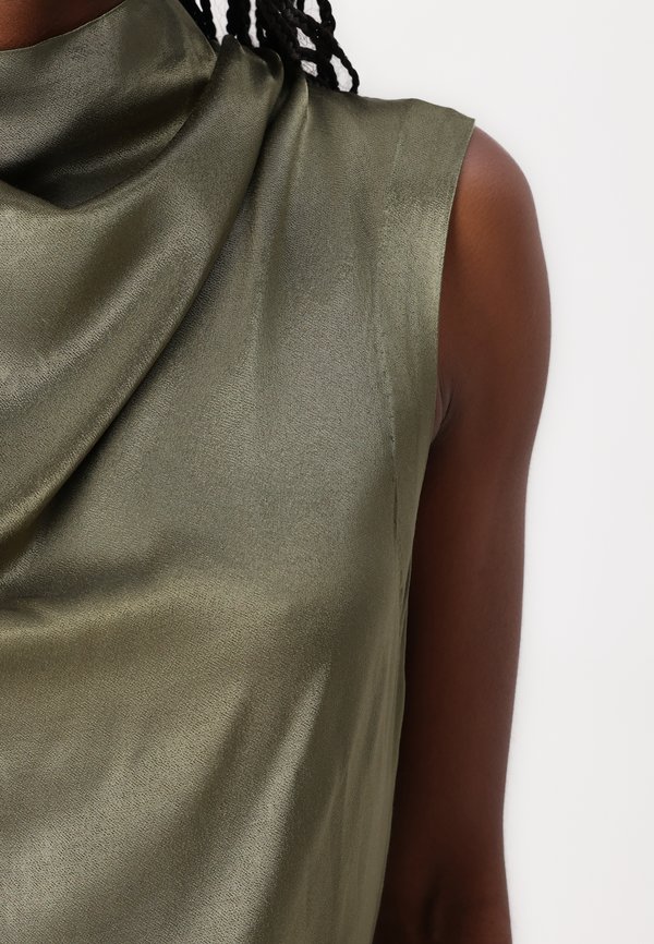 PORTIA - Top - olive night2