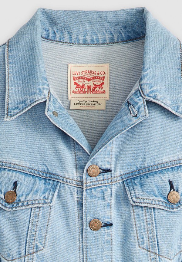 ICONIC SLEEVELESS DRESS - Denim dress2