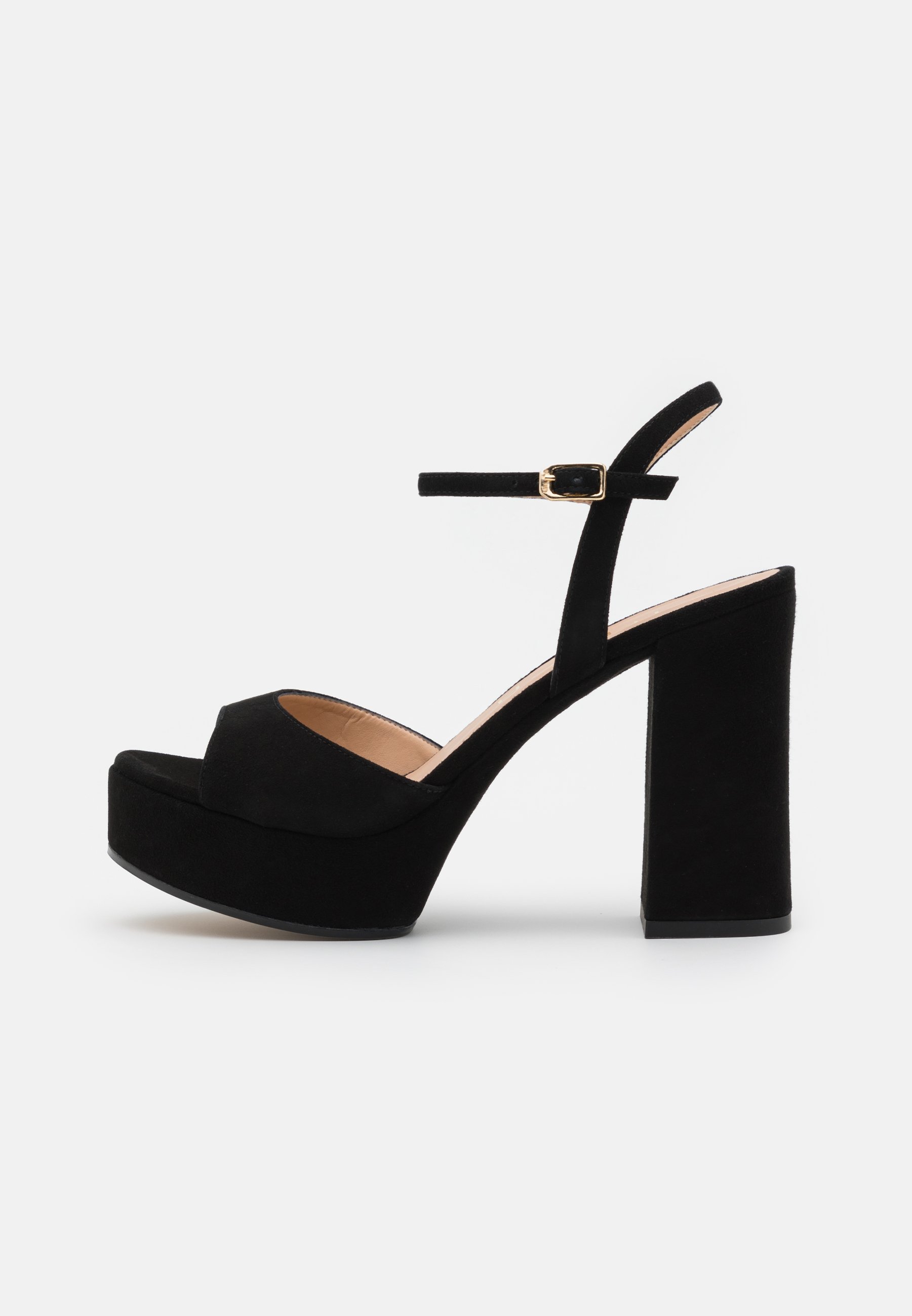 Unisa VEGARA - Sandalias con plataforma - black/negro - Zalando.es