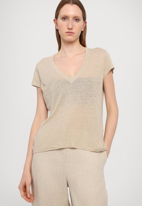 MEAVE TROUSER - Trousers - oatmeal3