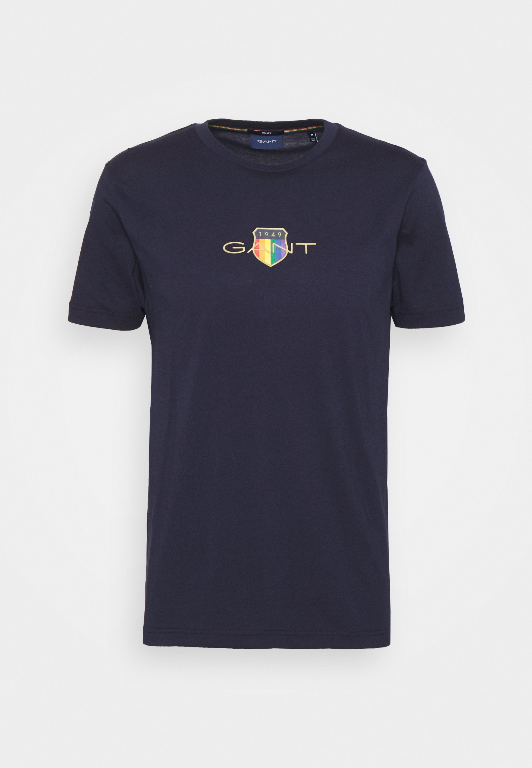 Gant Pride Unisex Printtipaita Classic Blue Tummansininen Zalando Fi
