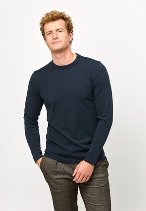 PROFUOMO Langarmshirt - navy