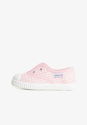 VICHY SIN CORDONES - Baby shoes - rosa