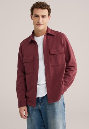 Letná bunda - vintage red