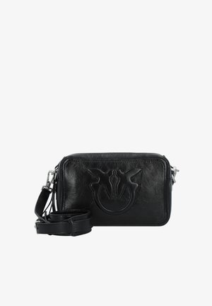 Pinko CARRIE  - Skulderveske - limo black/brushed silver
