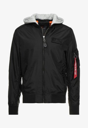 HOOD - Giubbotto Bomber - black