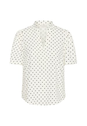 Kaffe Blouse - chalk black dot