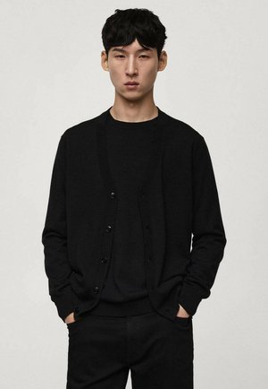 Strickjacke - black